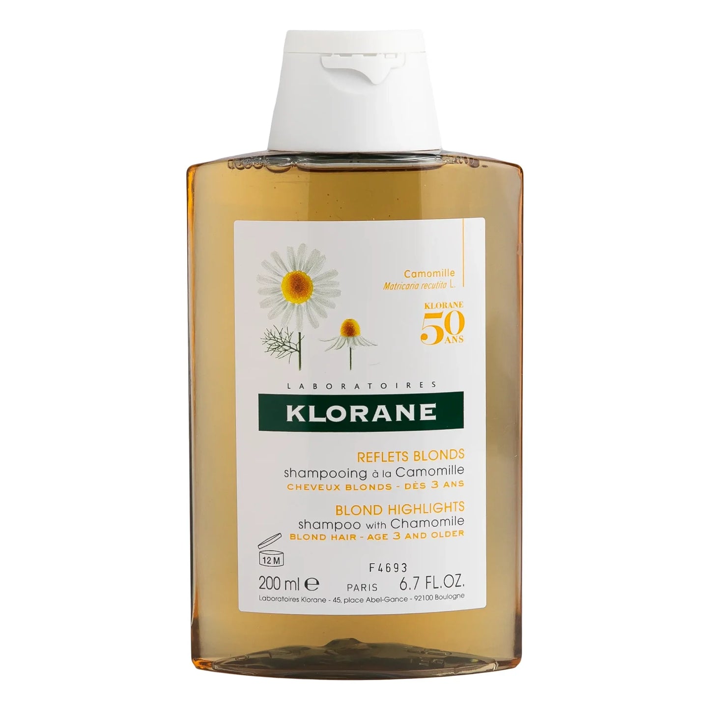 Klorane Chamomile Shampoo 20ml