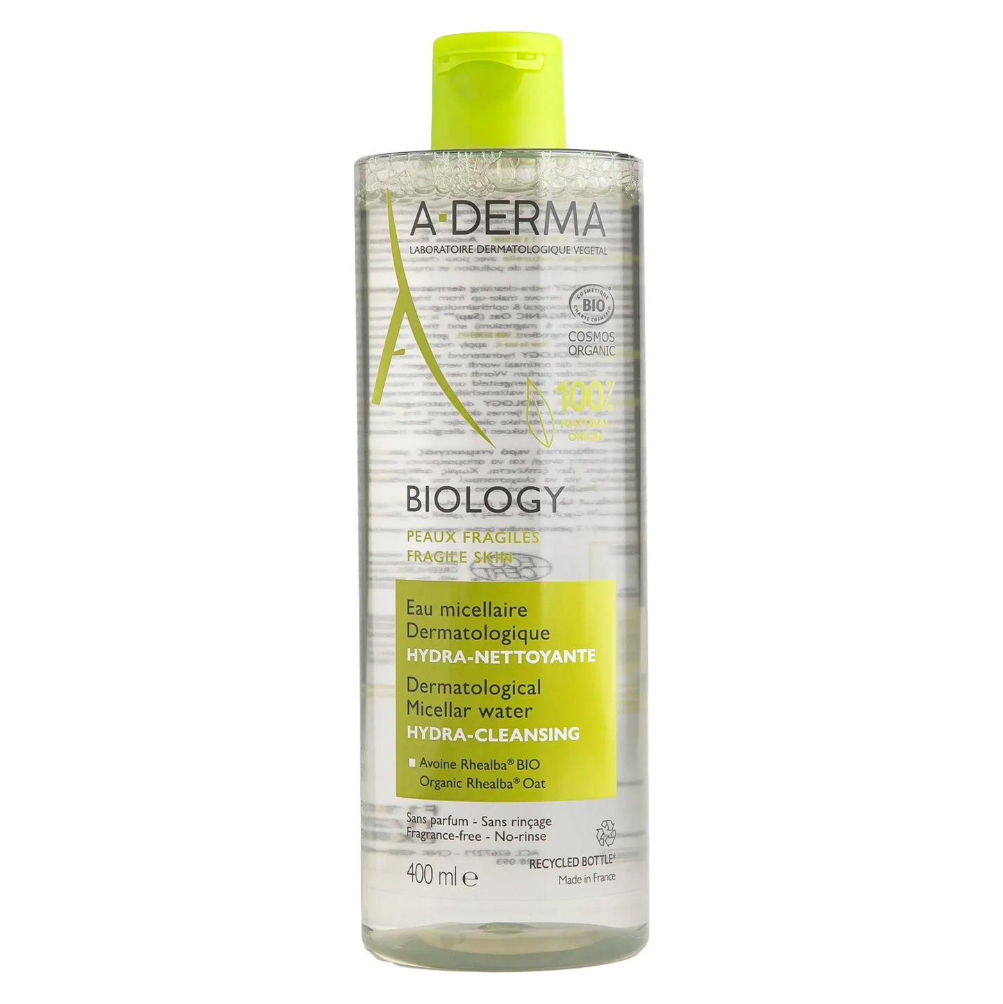 A-derma Biology Hydra Cleansing Dermatological Micellar Water 400ml