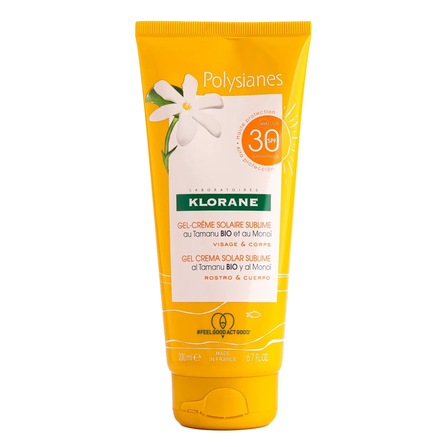 Klorane Polysianes Sublime Sun Gel Cream SPF 30 200ml