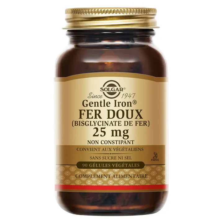 Solgar Gentle Iron (Fer Doux) 25 mg