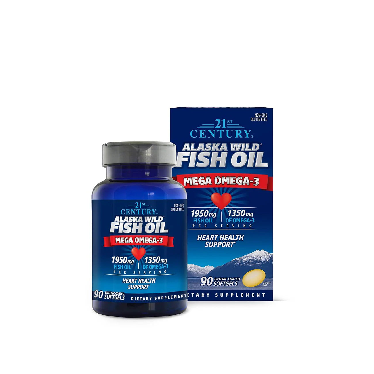 Alaska Fish Oil 90 Tabs