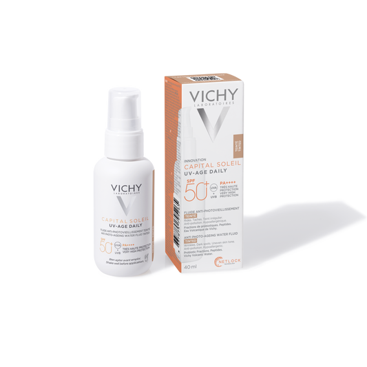 Vichy Capital Soleil UV - Age Tinted Anti Ageing Sunscreen SPF 50+ with Niacinamide 40ml