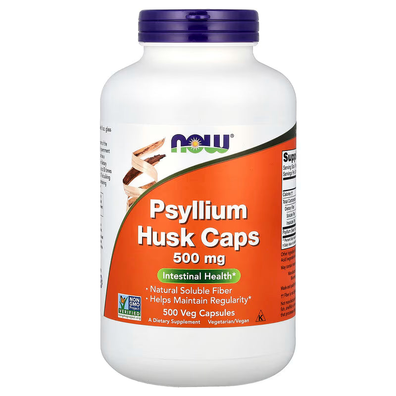 Psyllium Husk Caps 500 mg