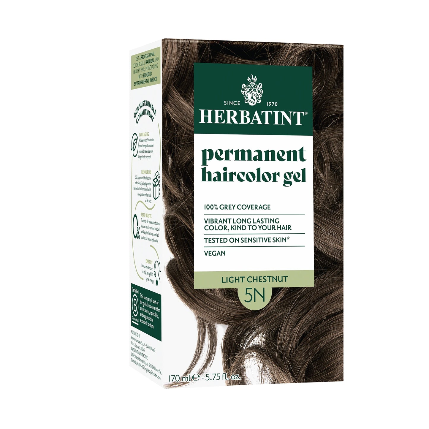 Herbatint Light Chestnut 5n 150ML