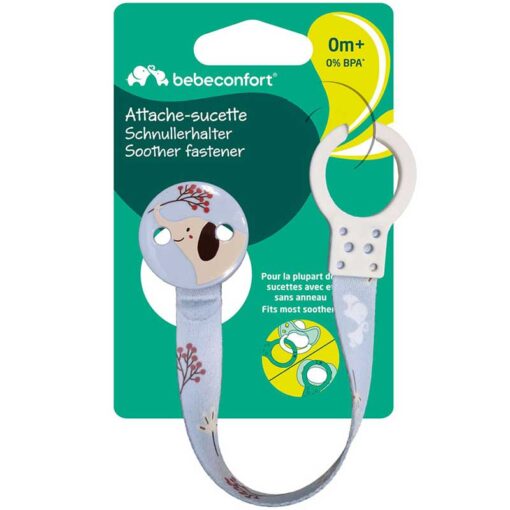 bebeconfort 2’s Printed Ribbon soother Fastners