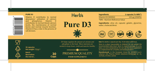 Vitamin D3 5000IU