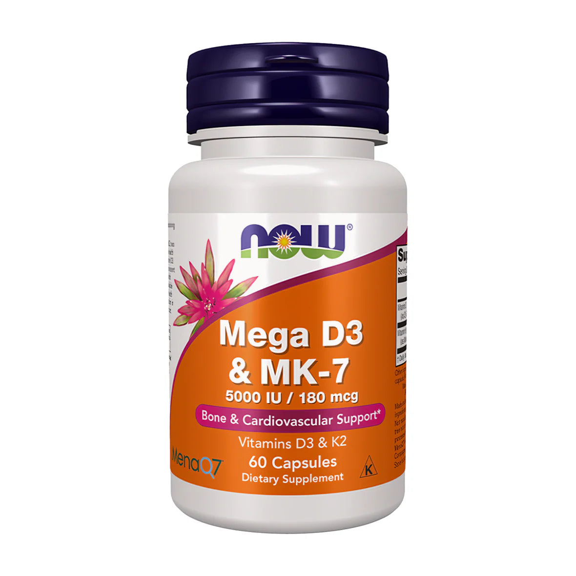 Mega D3 & MK-7 Capsules - 60 Capsules