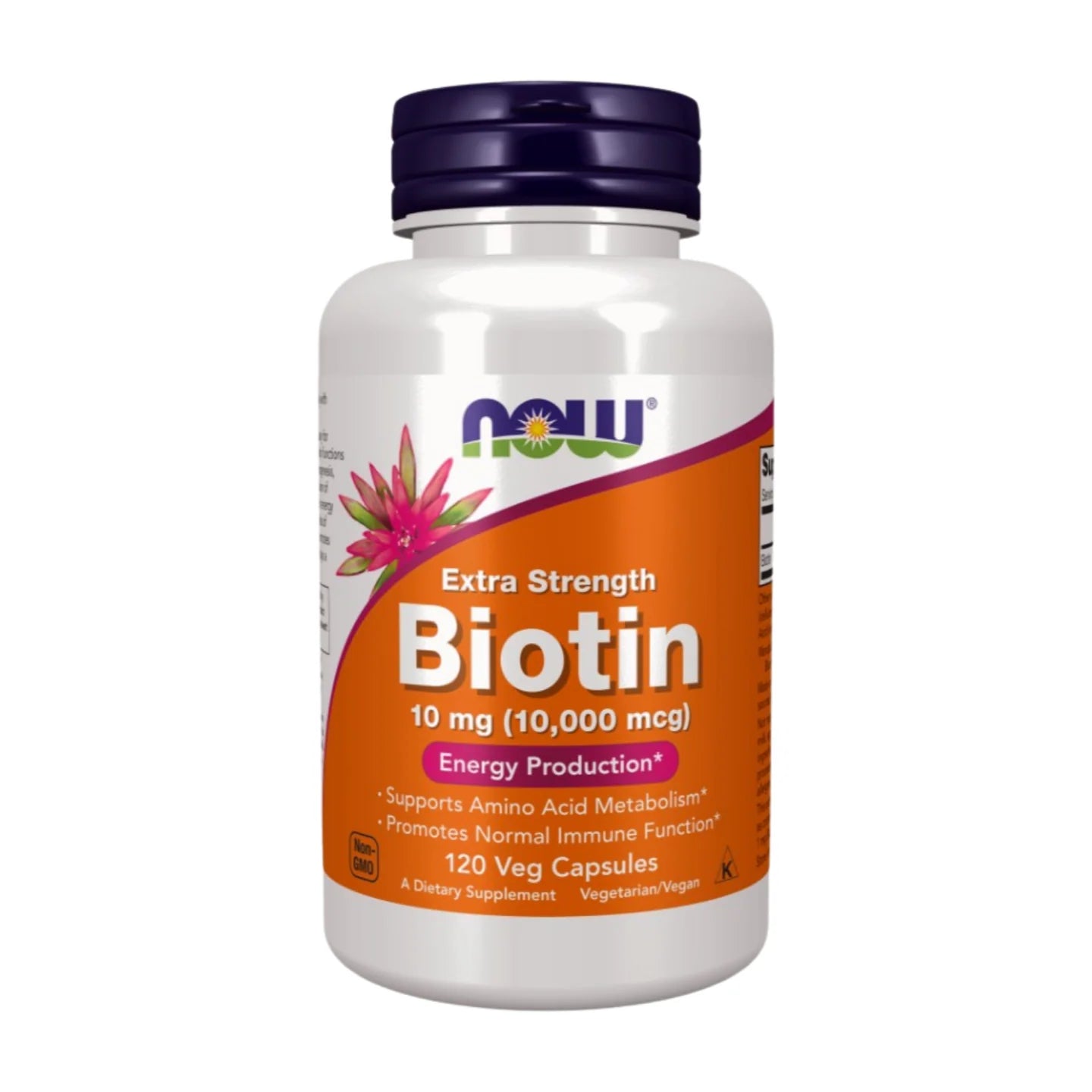 Extra Strength Biotin 10 mg (10,000 mcg) 100 Veg Capsules
