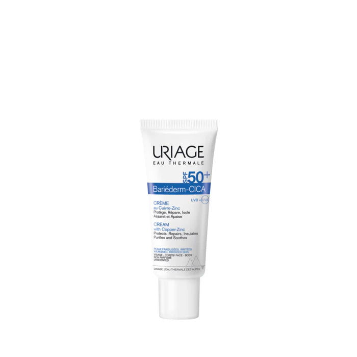 Uriage Bariéderm Cica Creme with Copper-Zinc SPF50+ 40ml
