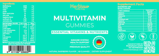 Multivitamin gummies