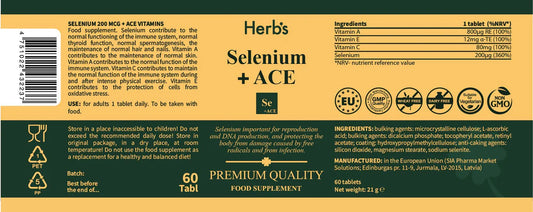 Selenium + ACE