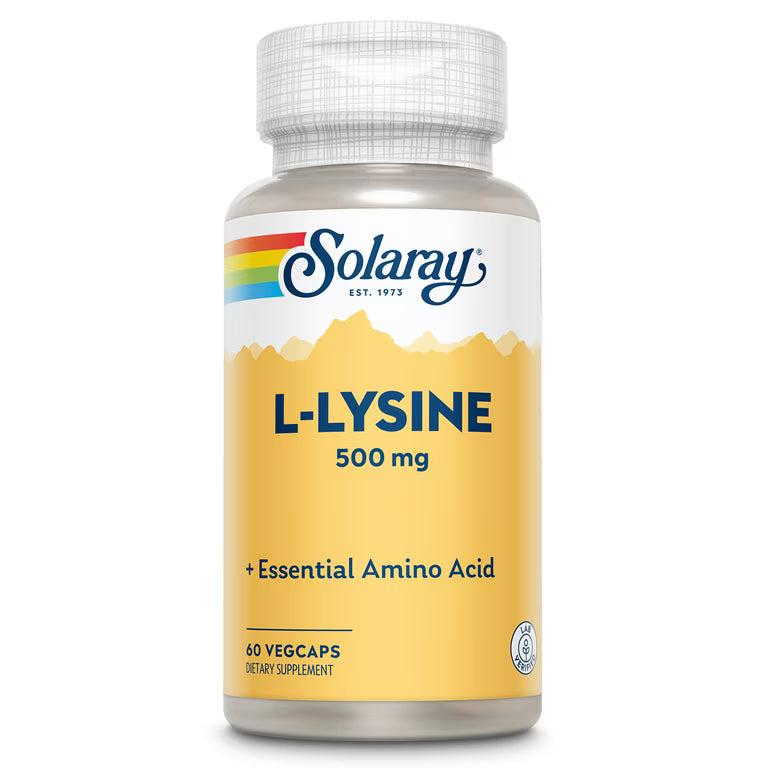 L-Lysine - Free Form 500 mg. 60 caps