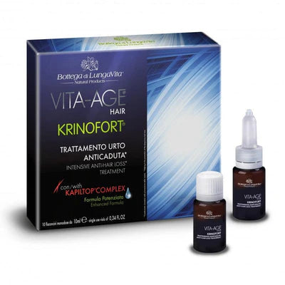 VITA-AGE KRINOFORT ANTI-HAIRLOSS VIALS 10 X 10 ML