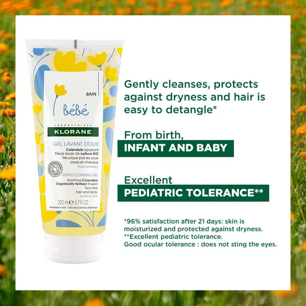Klorane Baby Gentle Foaming Gel