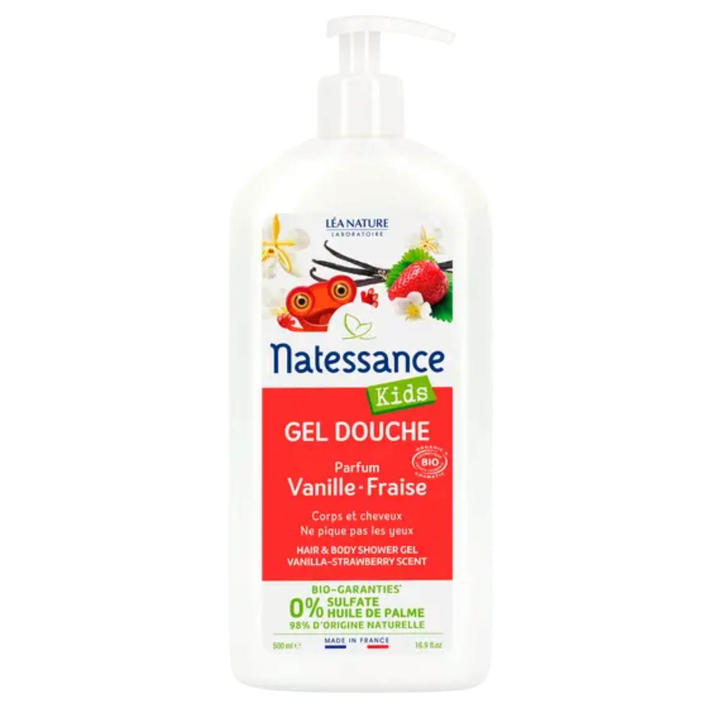 Kids Douche Vanille Fraise 500ML