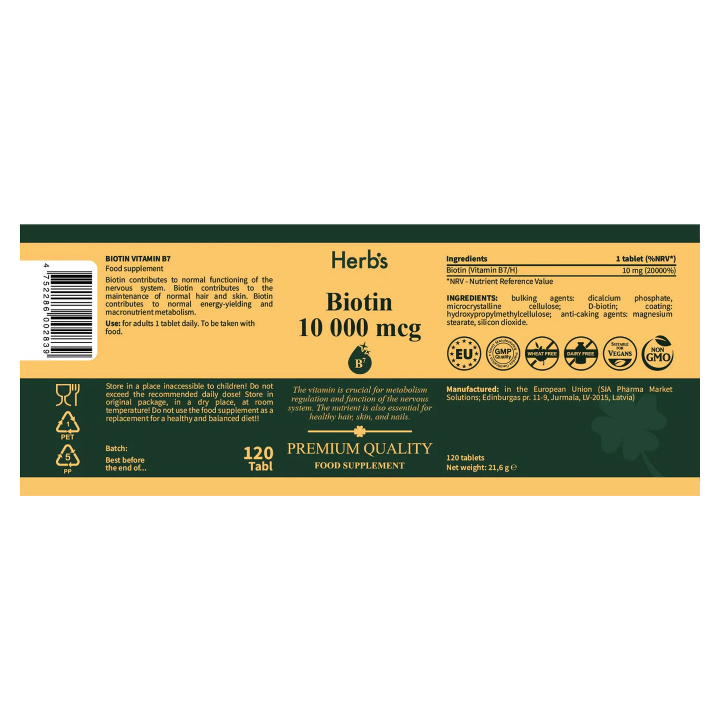 Biotin 10000mcg