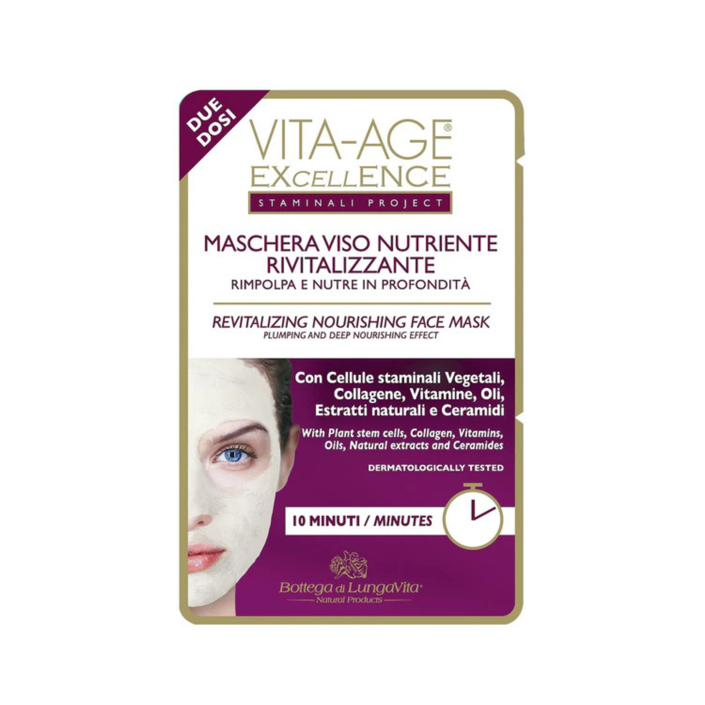 VITA-AGE EXCELLENCE REVITALISING NOURISHING FACE MASK 24 X 15ML