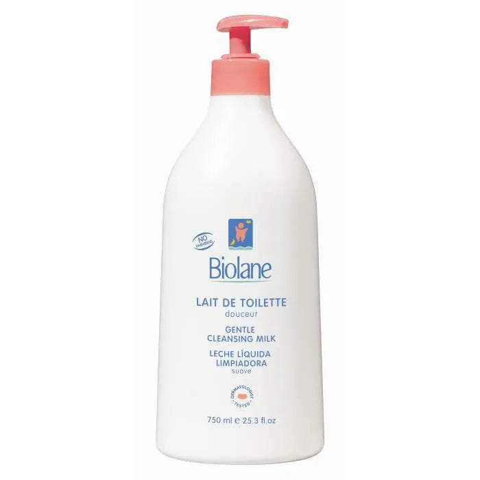 Biolane Gentle Cleansing Milk Bio Lait De Toilette Douceur 750ml