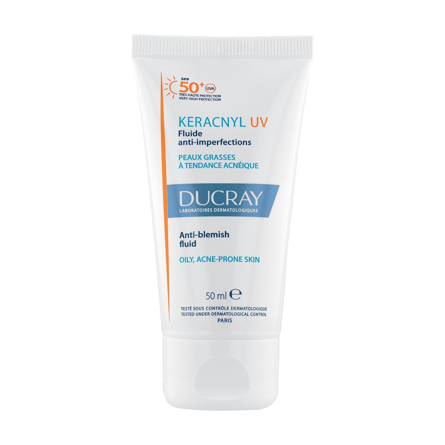 Ducray Keracnyl UV Anti-Blemish Fluid Spf 50+ 50ml