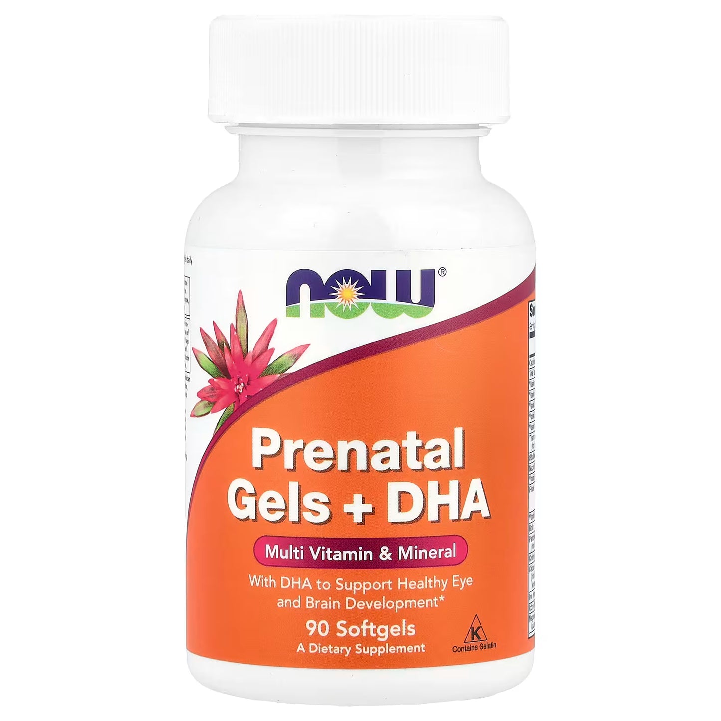 Prenatal Gels + DHA - 90 Softgels