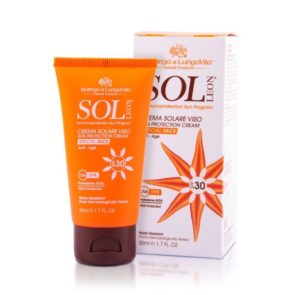 SOL LEON SUN PROTECTION FACE CREAM SPF 30 50 ML