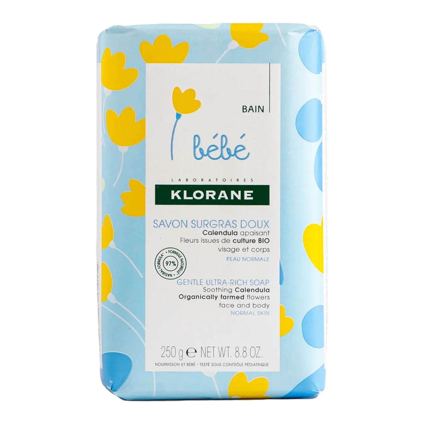 Klorane Baby Gentle Superfatted Soap 250g