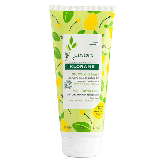 Klorane Junior Body and Hair Shower Gel 200ml