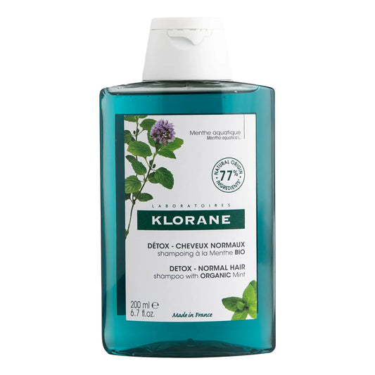 Klorane Organic Aquatic Mint Shampoo 200ml