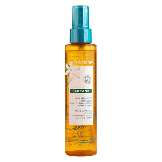 Klorane Polysianes After-Sun Repair Oil for Body and Face 150ml