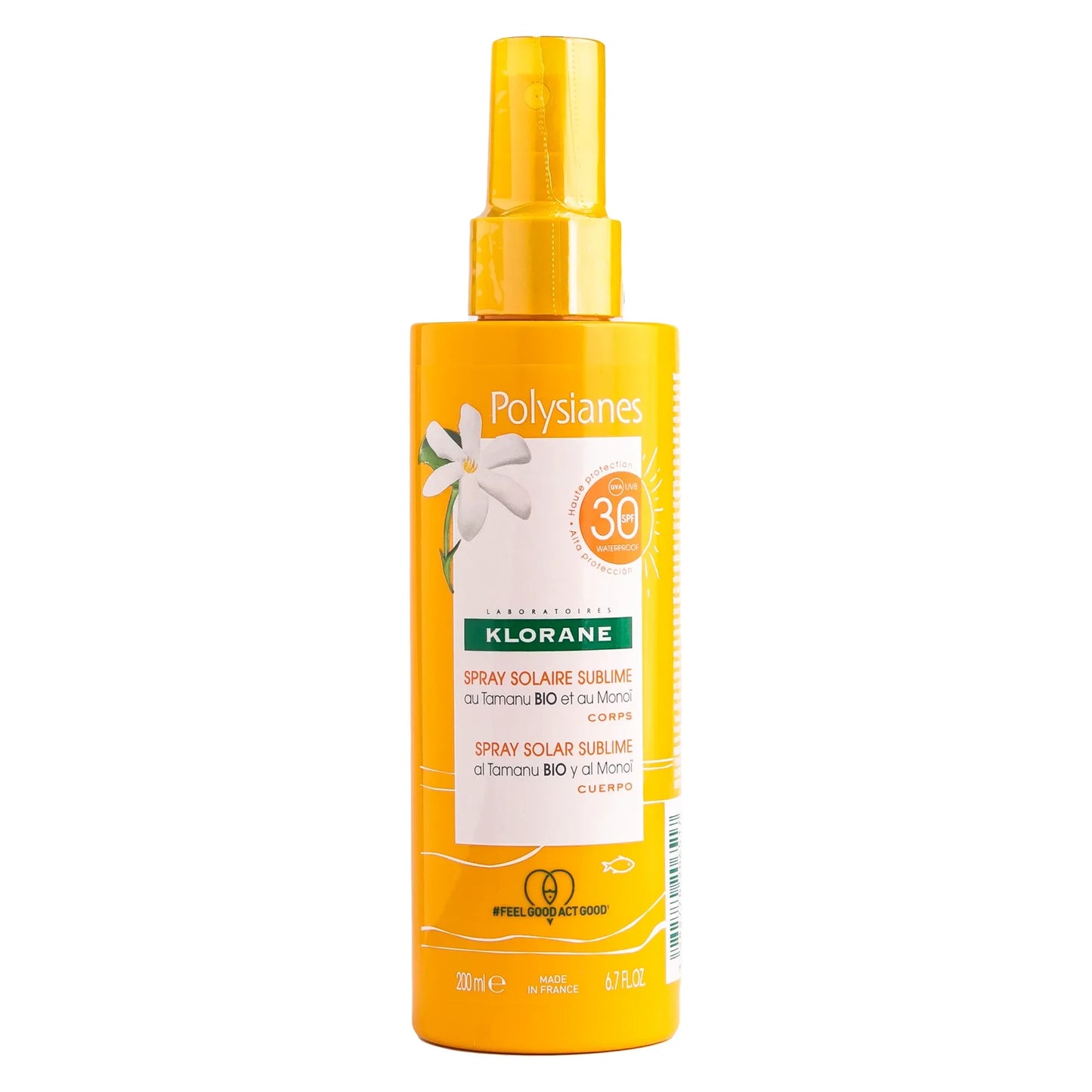Klorane Polysianes Sublime Sun Spray SPF 30 200ml