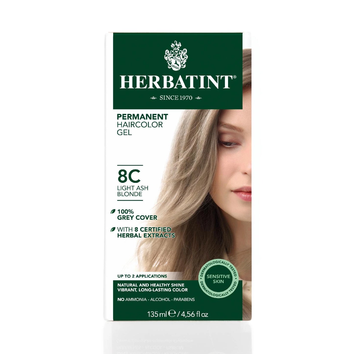 Herbatint Light Ash Blonde 8c 150ML