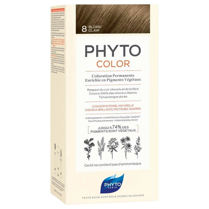 New Phytocolor 8 Light Blonde