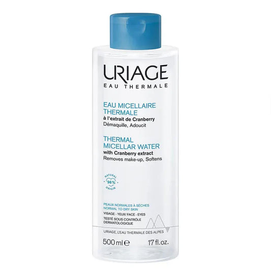 Uriage Thermal Micellar Water - Normal to Dry Skin 500ml