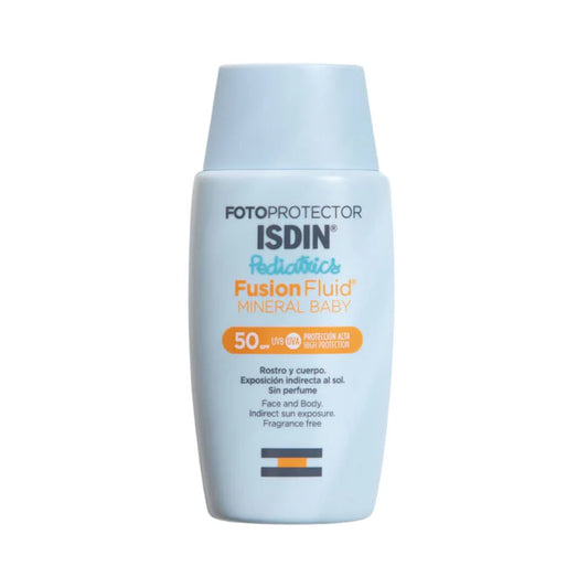 Isdin Fotoprotector Fluid Mineral Baby Pediatrics SPF 50+ 50ml