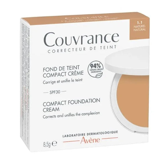 Avène Couvrance Compact Foundation Cream - Matte Finish 8.5 gr