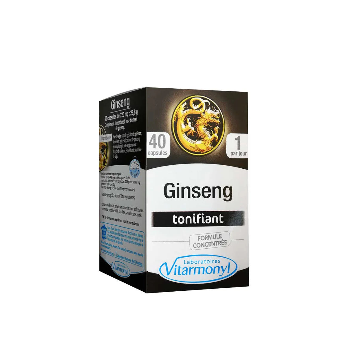Vitarmonyl Ginseng - 40 Capsules