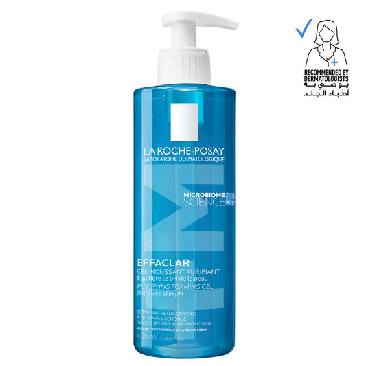 La Roche-Posay Effaclar Acne Foaming Cleansing Gel for Oily and Acne Prone Skin 400ml