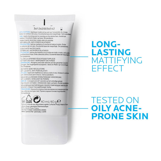 La Roche-Posay Effaclar MAT Mattifying Moisturizer for Oily Skin 40ml