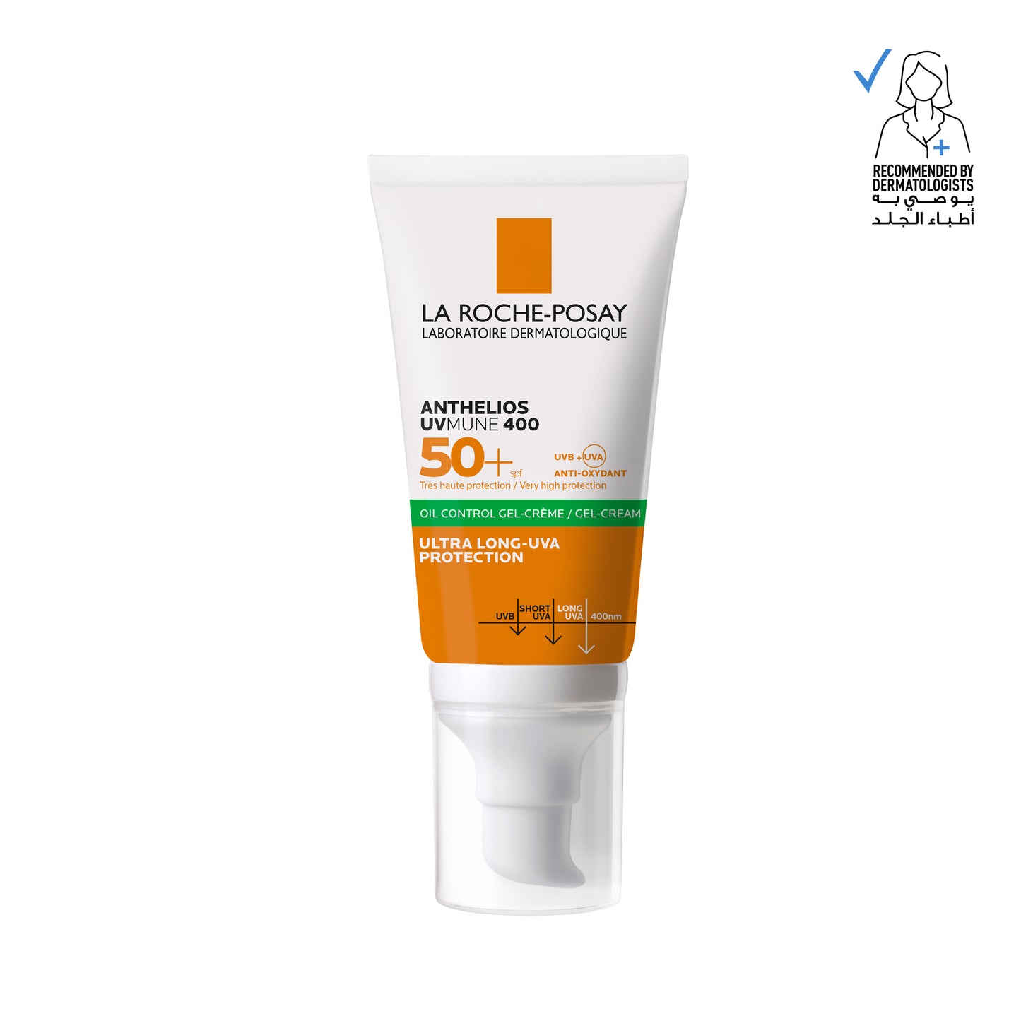 La Roche-Posay Anthelios UVMune 400 Oil Control Gel Cream SPF 50+ 50 ml
