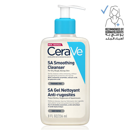 Cerave SA Smoothing Cleanser for normal, dry and rough skin 236ml