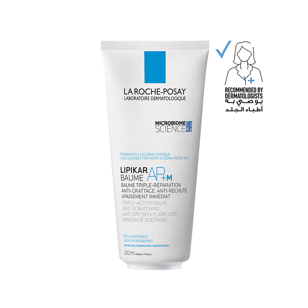 La Roche Posay Lipikar Baume AP+M Moisturising Body Balm For Dry & Eczema-Prone Skin, 200ml