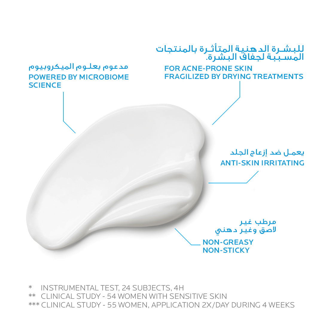 La Roche-Posay Effaclar H Isobiome Moisturizing Cream for oily, and acne prone skin40ml