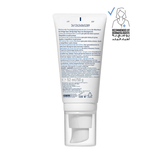 CeraVe Oil Control Moisturising Gel-Cream for Oily Skin 52ml