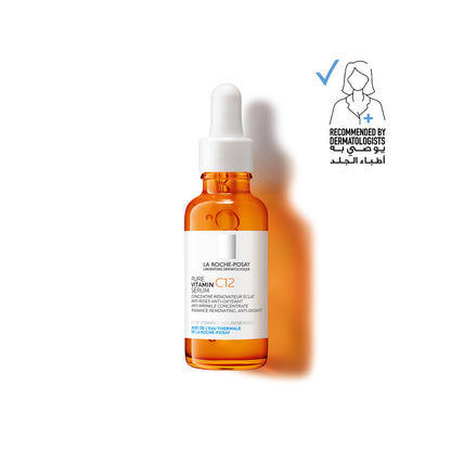 La Roche Posay 12% Pure Vitamin C Anti-Aging Face Serum For All Skin Types 30ml