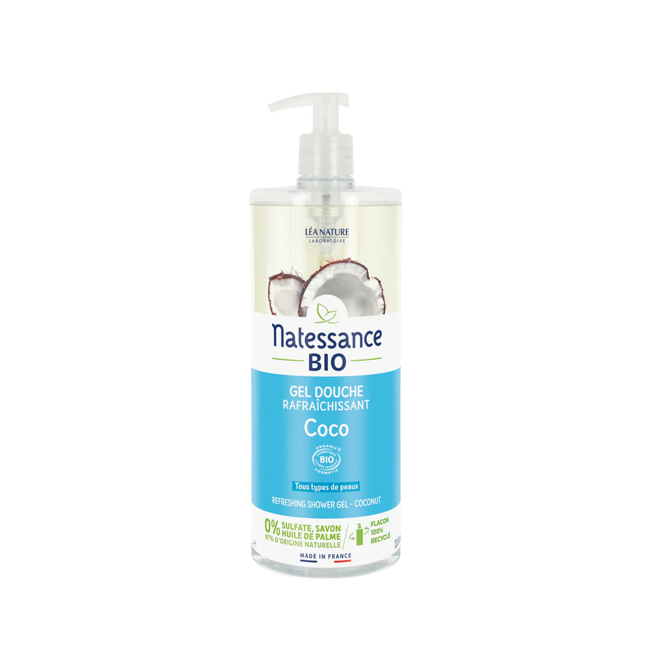 Hyg Gel Douche Eau De Coco Bio 1L