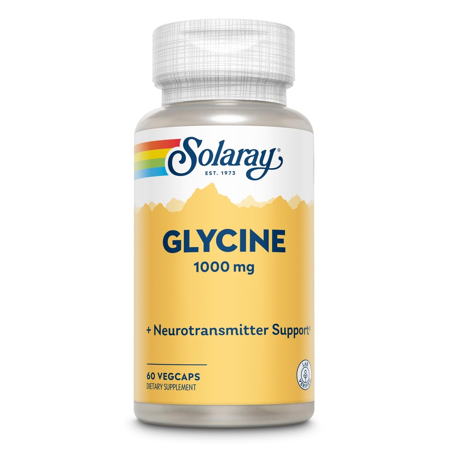 Glycine (Free-Form) 1000 mg. 60 Veg. Caps