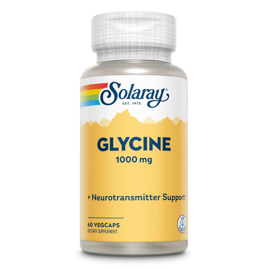 Glycine (Free-Form) 1000 mg. 60 Veg. Caps