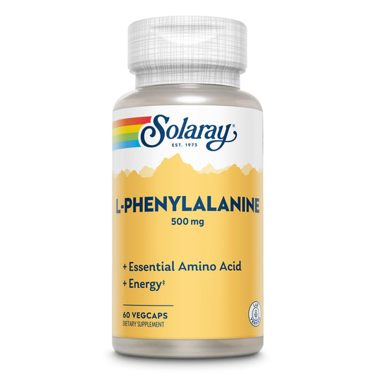L-Phenyl Alanine Free-Form 500 mg. 60 caps
