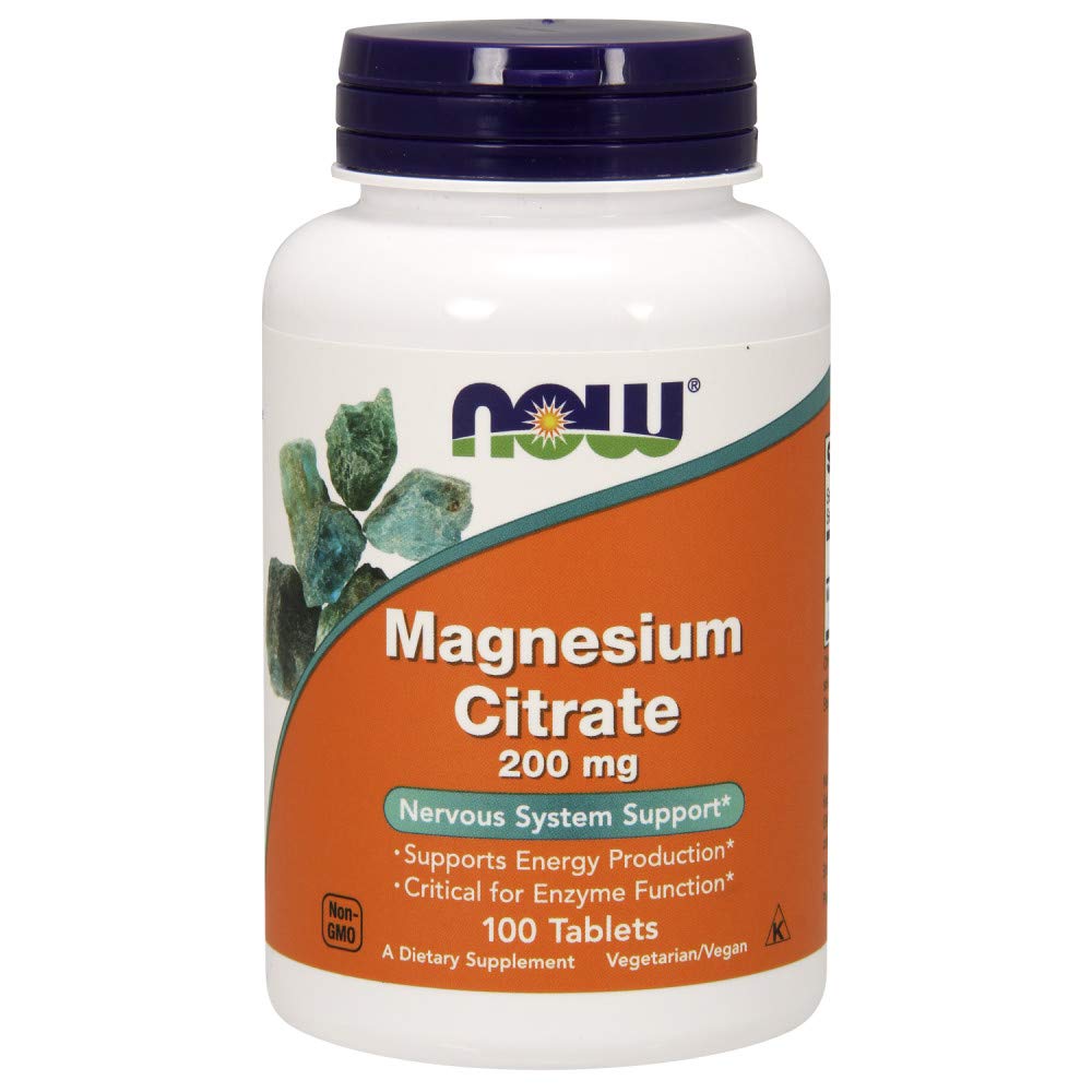 Magnesium Citrate 200 mg Tablets - 100 Tablet