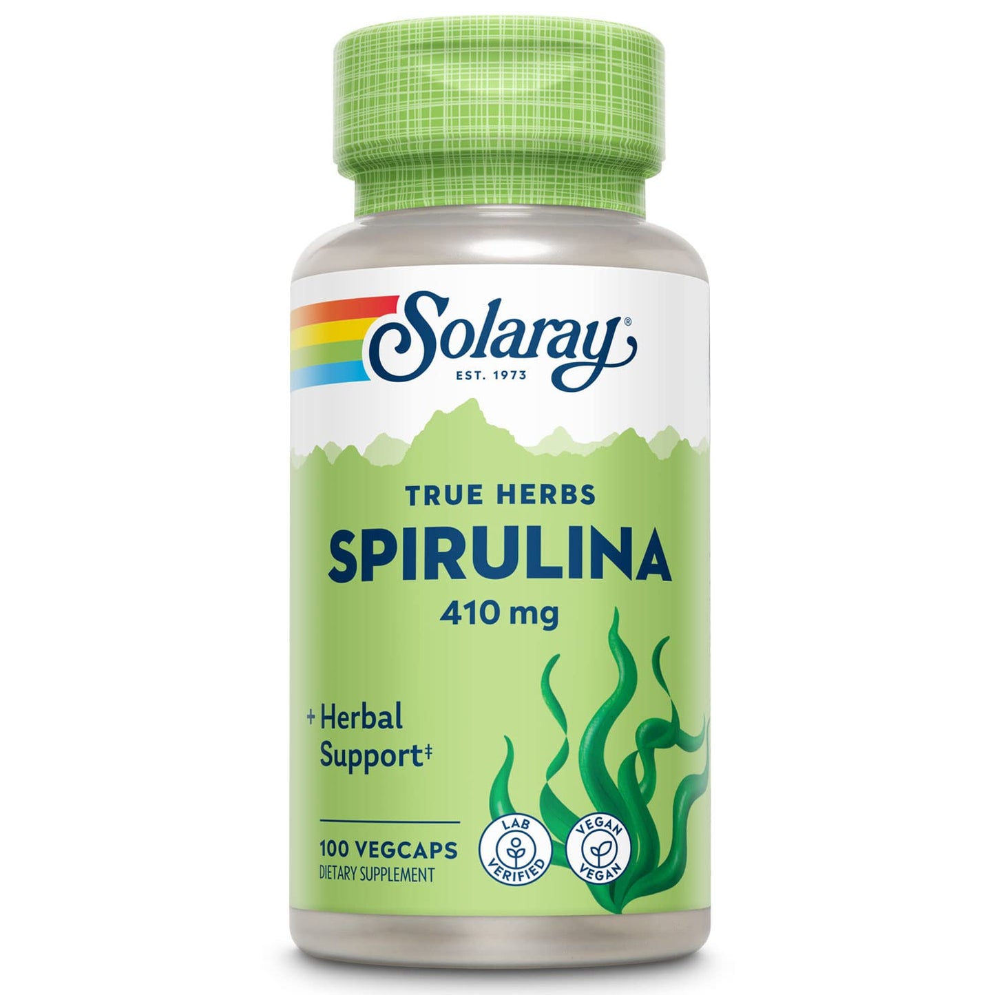Spirulina 410 mg. 100 caps